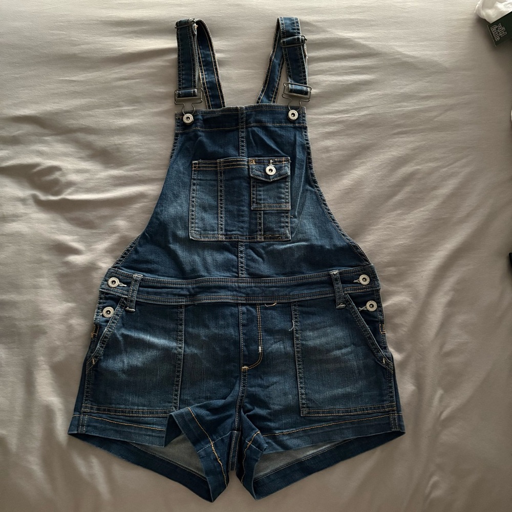 EUC Jean Short overalls by Arizona Jean Co. Jean  - size Medium